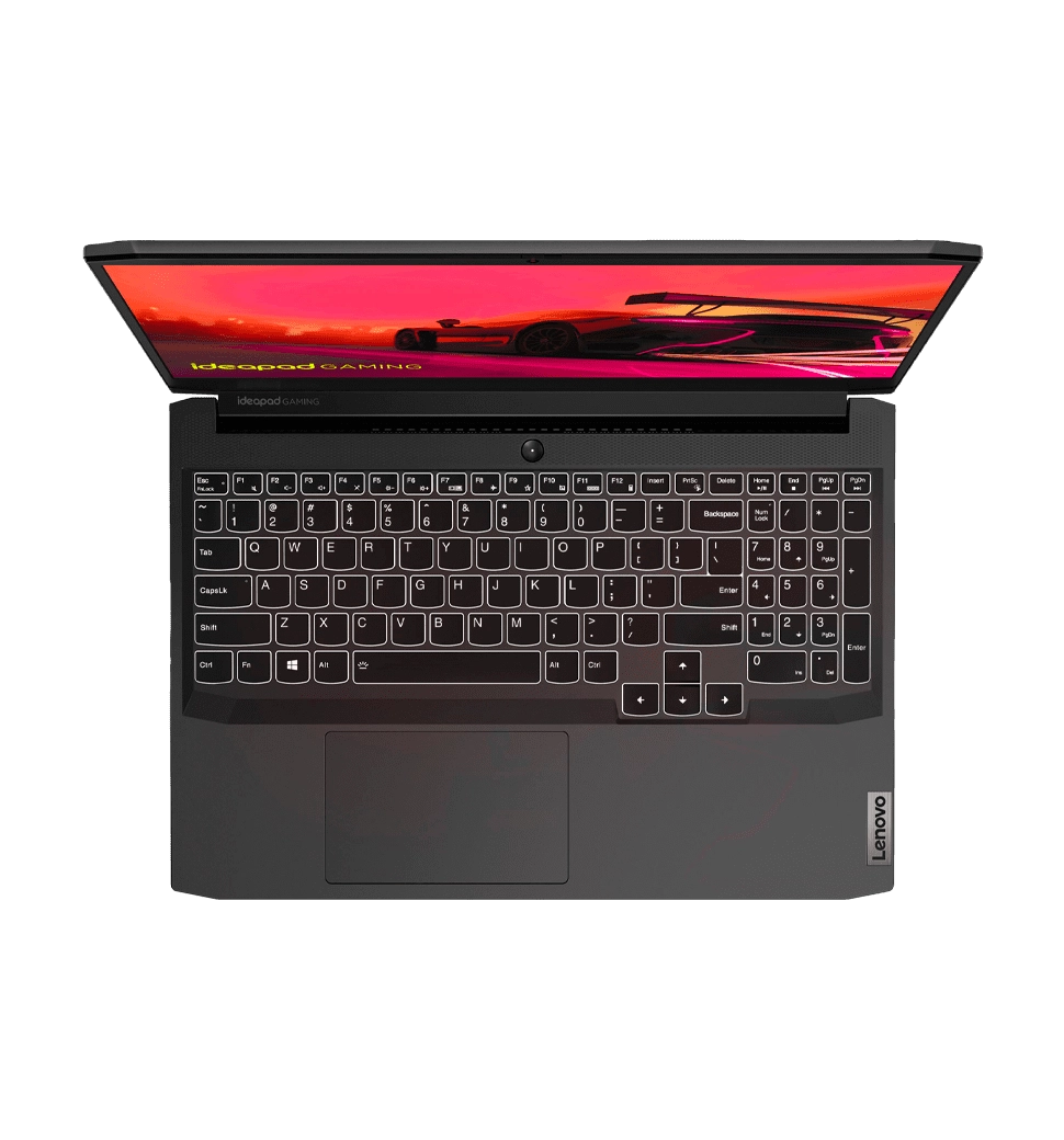 Ноутбук 15" LENOVO IdeaPad Gaming 3 15ACH6/AMD R5 5500H/16GB/512 SSD/RTX2050-4GB/DOS/Black