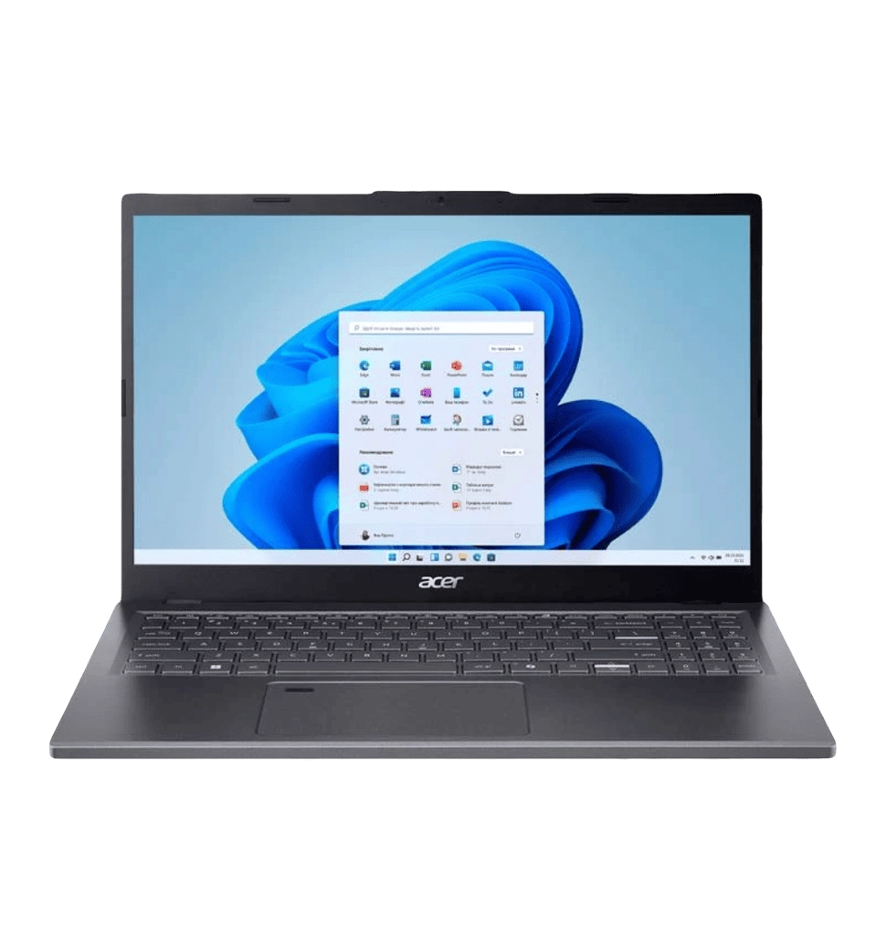 Ноутбук 15.6" Acer Aspire 15 A15-41M (NX.KVXEU.001) AMD R5-8640HS/16GB/F512GB/UMA/Win11/Gray