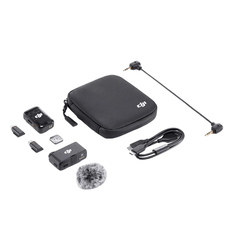 Микрофонная радиосистема DJI Mic 2 Basic (1 TX + 1 RX) (6941565971371)