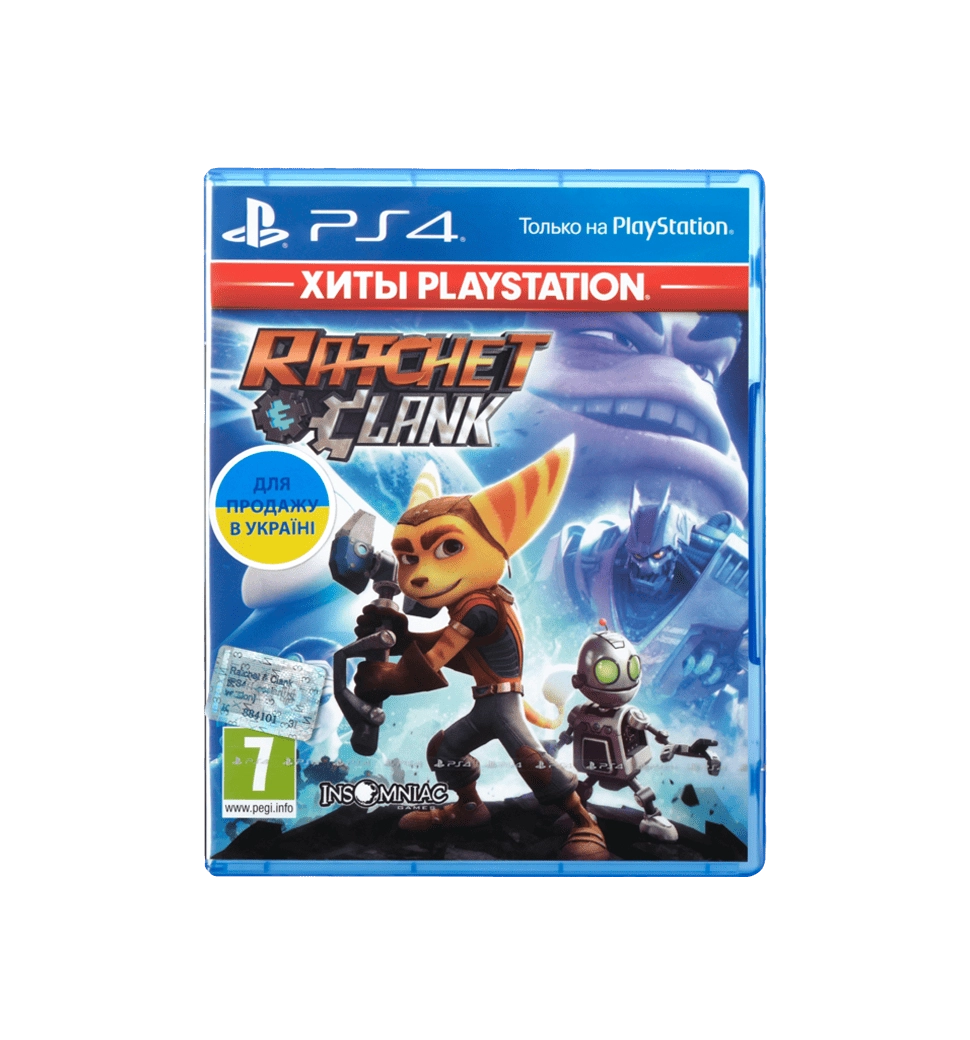Игра консольная PS4 Ratchet & Clank (PlayStation Hits), BD диск