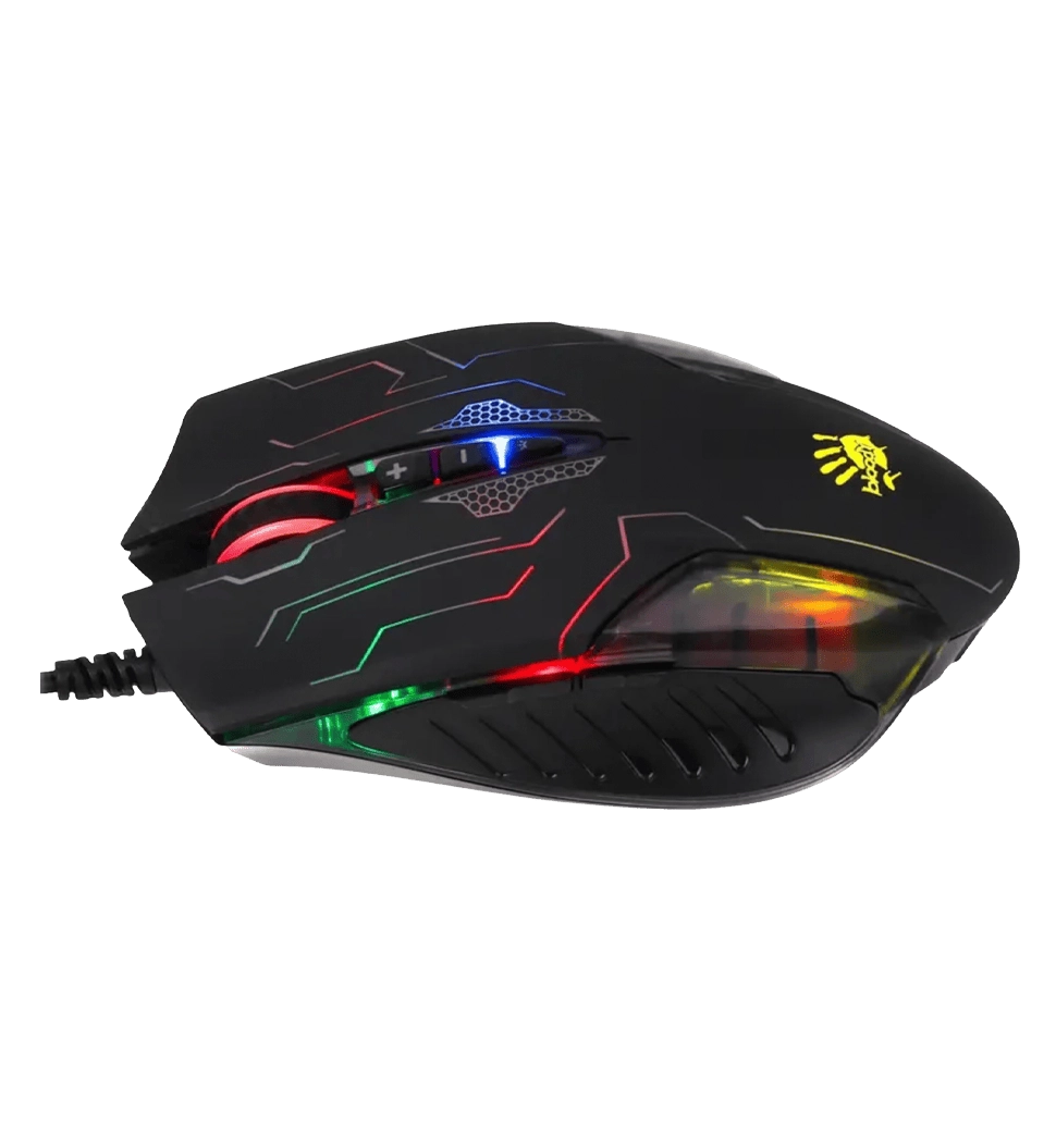 Миша ігрова A4-Tech Bloody Q50, з підсвічуванням, USB