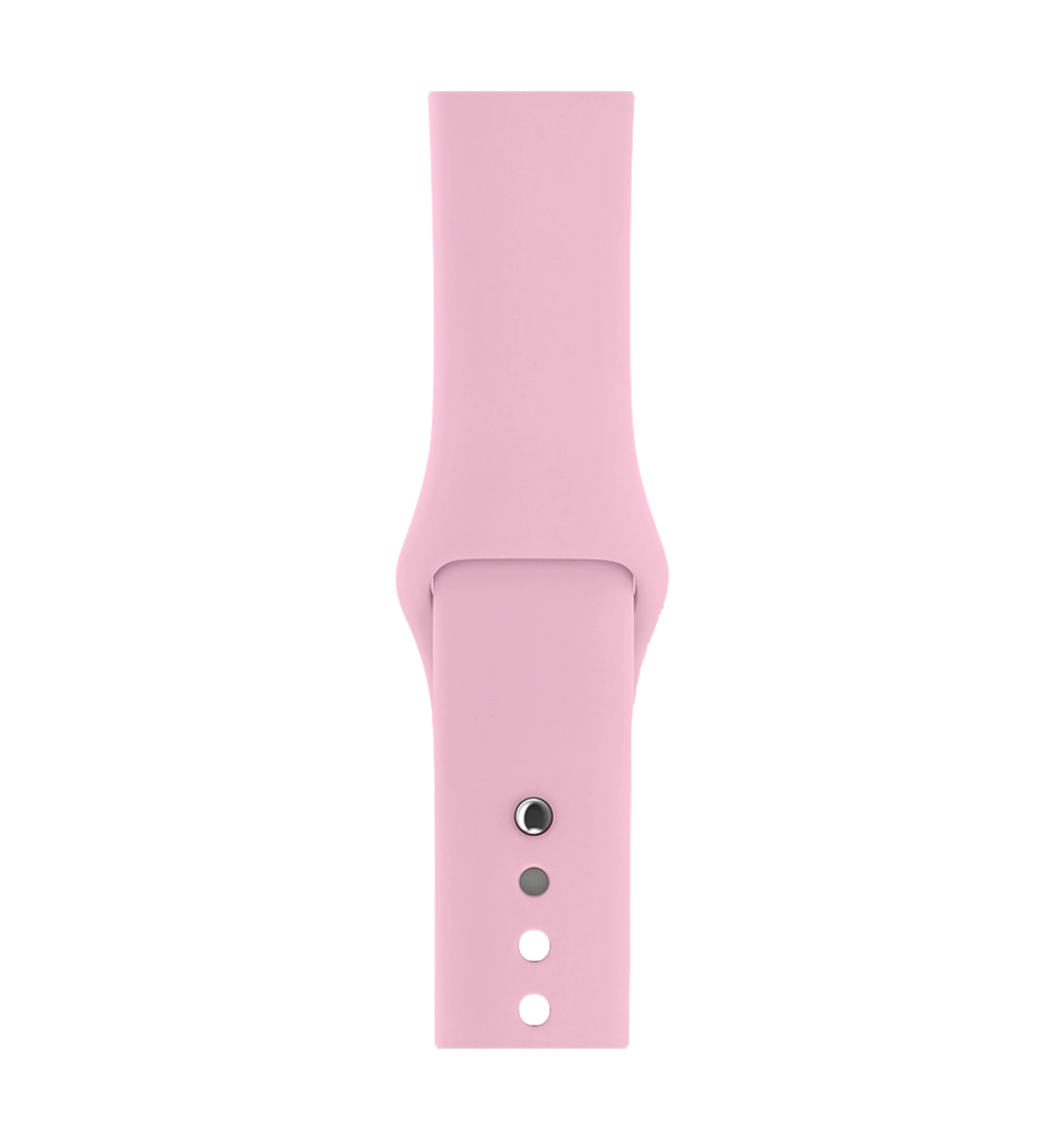Ремiнець Silicone Copy 42/44/45mm Light Pink