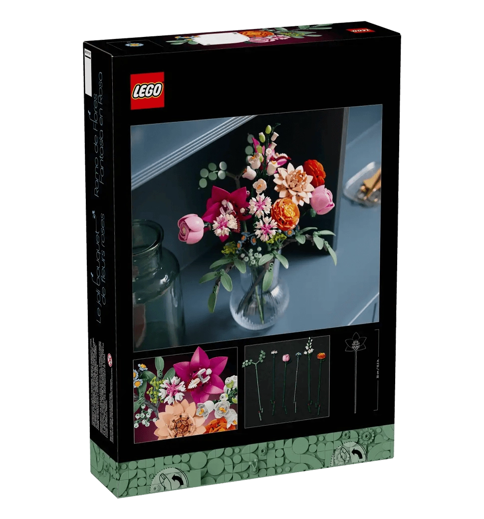 Конструктор LEGO Botanicals Милый розовый букет цветов
