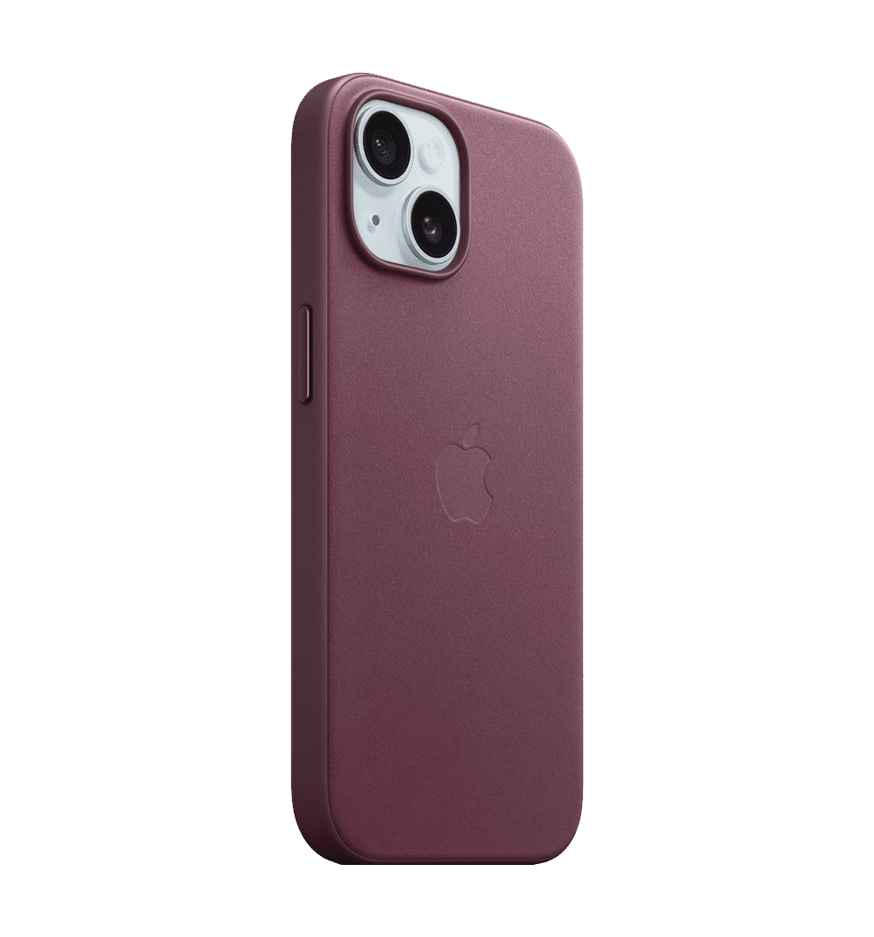 Чехол iPhone 15 FineWoven Case with MagSafe - Mulberry (MT3E3)