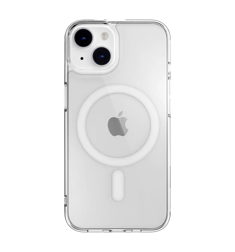 Чехол Monblan для iPhone 14 Magnetic Crystal Series Transparent