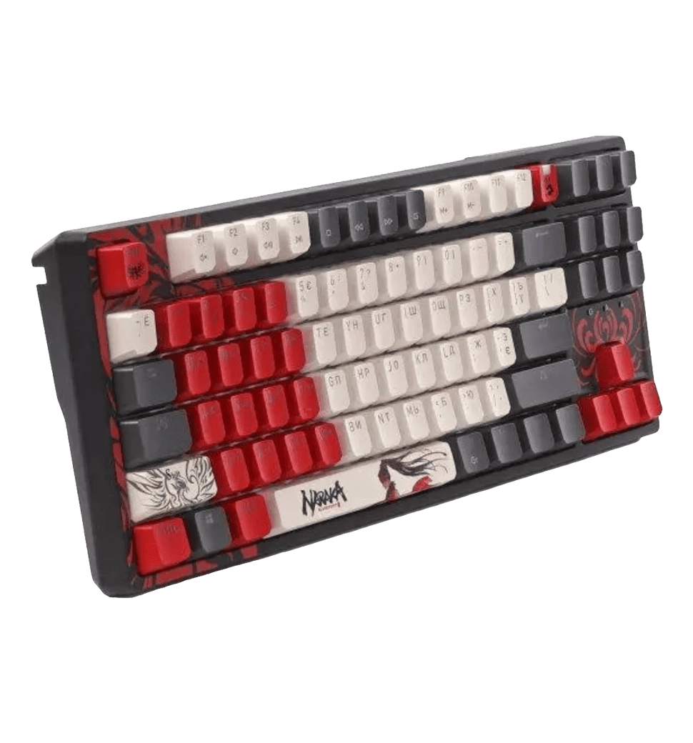 Механічна ігрова клавіатура Bloody S87 (Naraka), USB, з малюнком