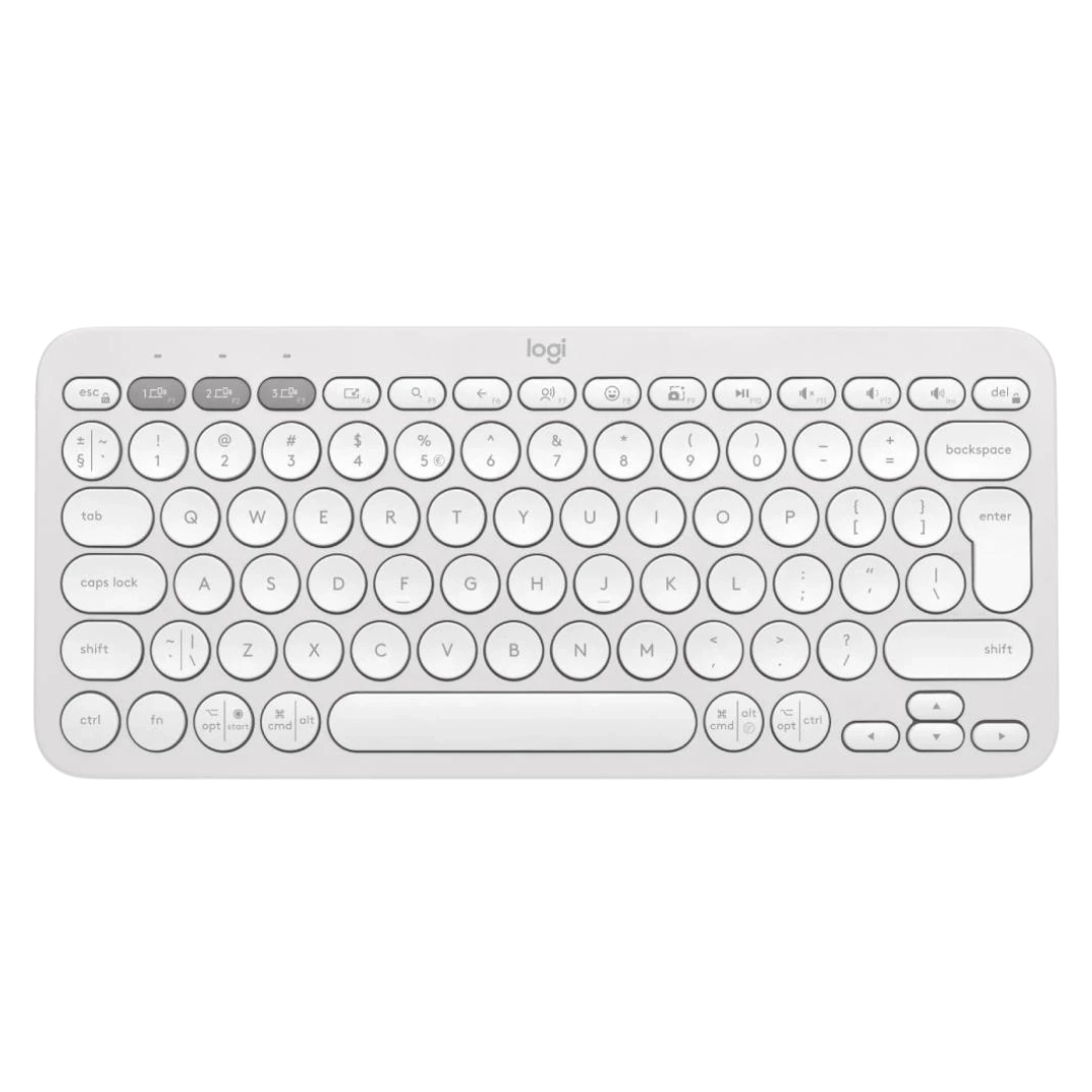 Комплект LOGITECH Pebble Keys 2 K380s - Tonal White