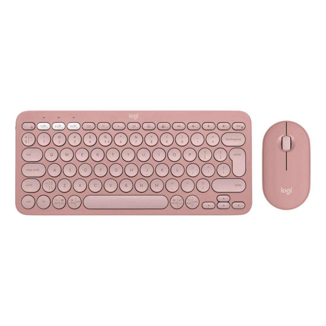 Комплект LOGITECH Pebble 2 Combo - Tonal Rose