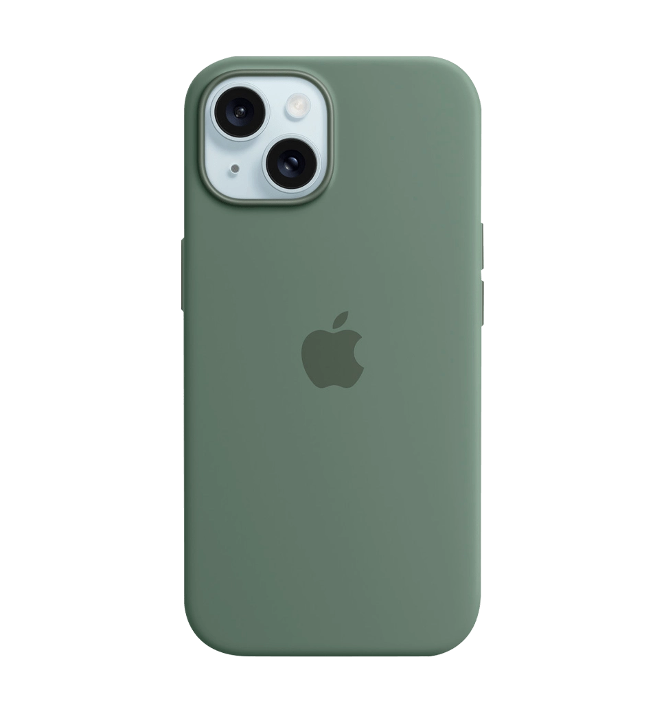 Чохол силіконовий iPhone 15 Plus Silicone Case with MagSafe Cypress (MT183)