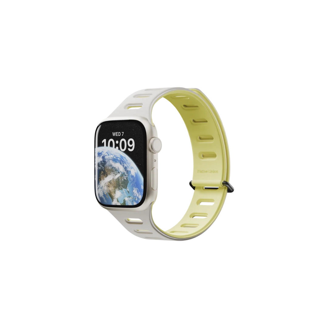 Ремешок Native Union Active Magnetic Band Lemon for Apple Watch 49/45/44mm (ACTBAND-AW-L-LMOS)