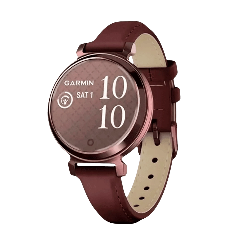 Смарт-годинник Garmin Lily 2 Classic Dark Bronze with Mulberry Leather Band (010-02839-03/61)