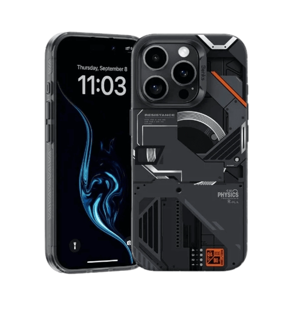 Чехол Benks Magnetic Mecha Series Protective Case iPhone 15 Pro Max Black