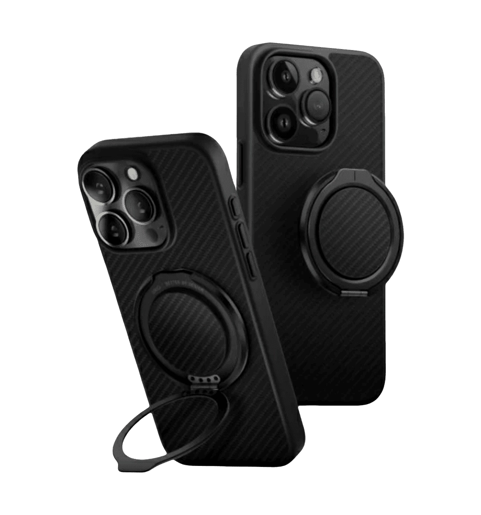 Чохол UNIQ Keva Air для iPhone 16 Pro Carbon Black with MagSafe (UNIQ-IP6.3P(2024)-KAGPBCB)