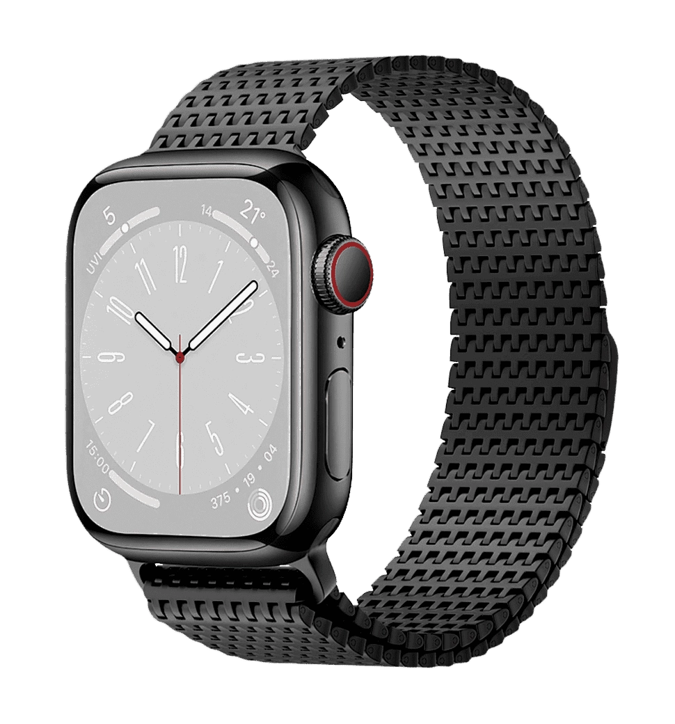 Ремінець Wiwu для Apple Watch 38/40/41mm Domino band Black