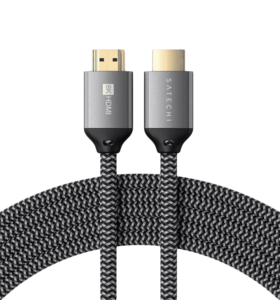 Кабель Satechi 8K HDMI Ultra High Speed Cable Space Gray (ST-8KHC2MM)