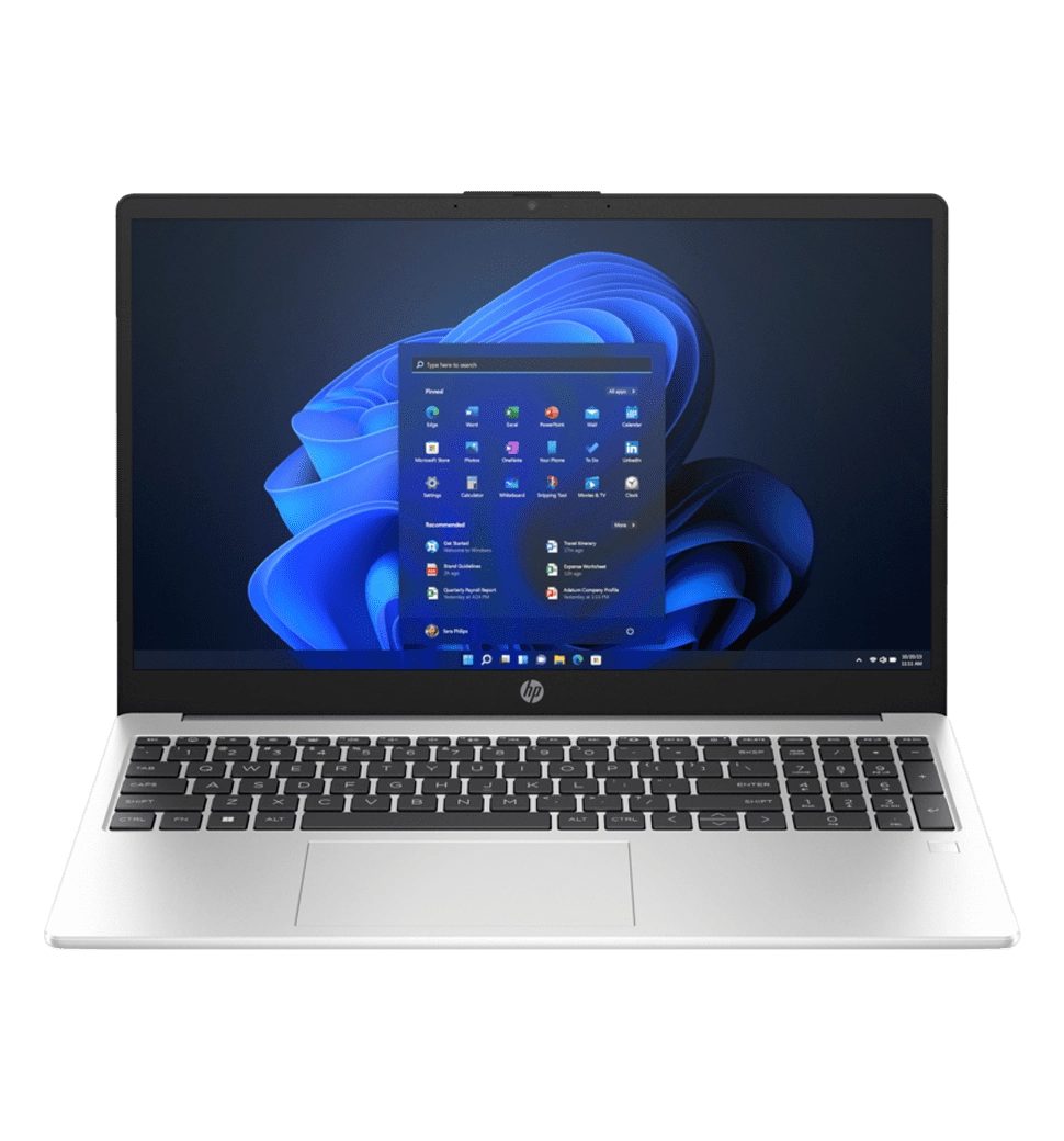 Ноутбук 15.6" HP 255 G10 AG (859P6EA)/AMD R5-7530U/16GB/512GB SSD/AMD Radeon/W11P/Silver