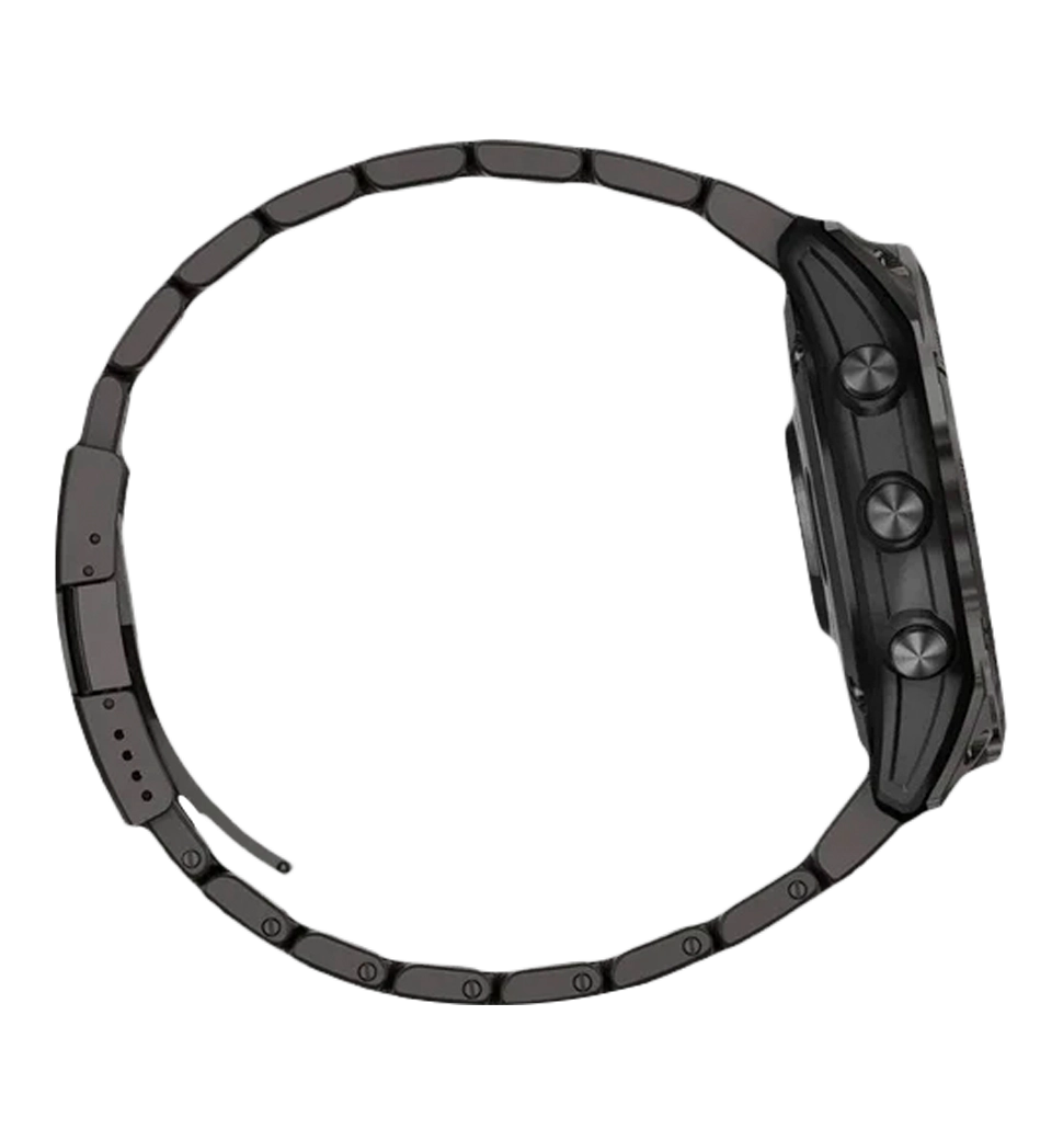 Garmin Fenix 7X Pro Sapphire Solar Carbon G. DLC Tit. with Vented Tit. Bracelet (010-02778-30)