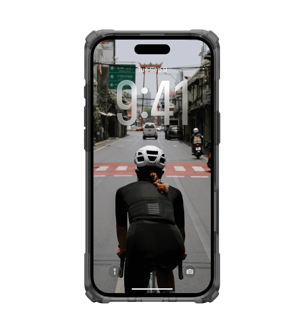 Чехол UAG для Phone 17 Air, Plasma XTE Magsafe, Ash/Titanium