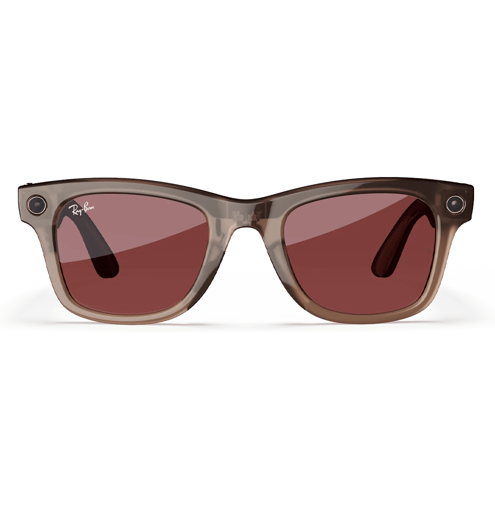 ᐉ Смарт-окуляри Ray-Ban Meta Wayfarer Shiny Warm Stone