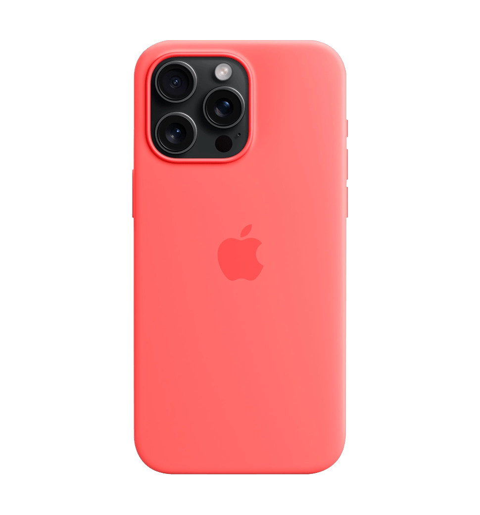 Чохол силіконовий iPhone 15 Pro Silicone Case with MagSafe Guava (MT1G3)