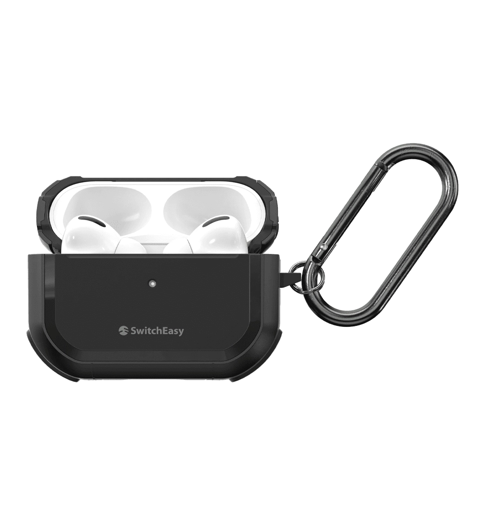 Чохол Switcheasy Defender Rugged Utility Protective Case For AirPods Pro 1/2 Black (SAPAP2092BK22)
