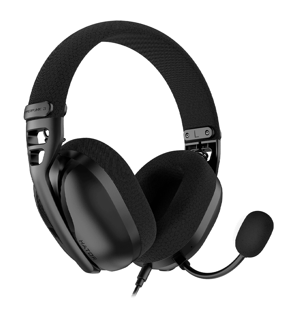 Игровая гарнитура HATOR HYPERPUNK 3 Hi-Res (ESH01) black