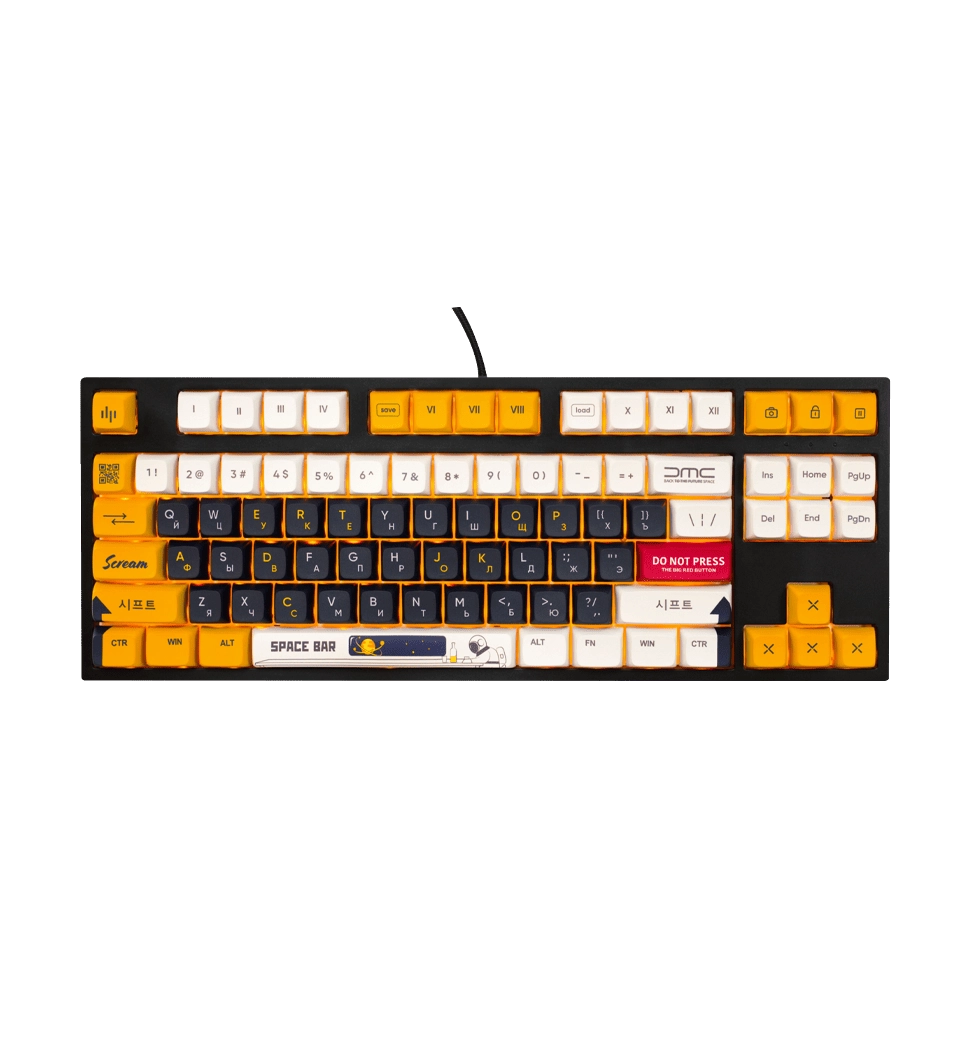 Ігрова клавіатура DARK PROJECT Pro KD87A LTD ABS Gateron Optical 1.0 Silver with addional Full 87 se