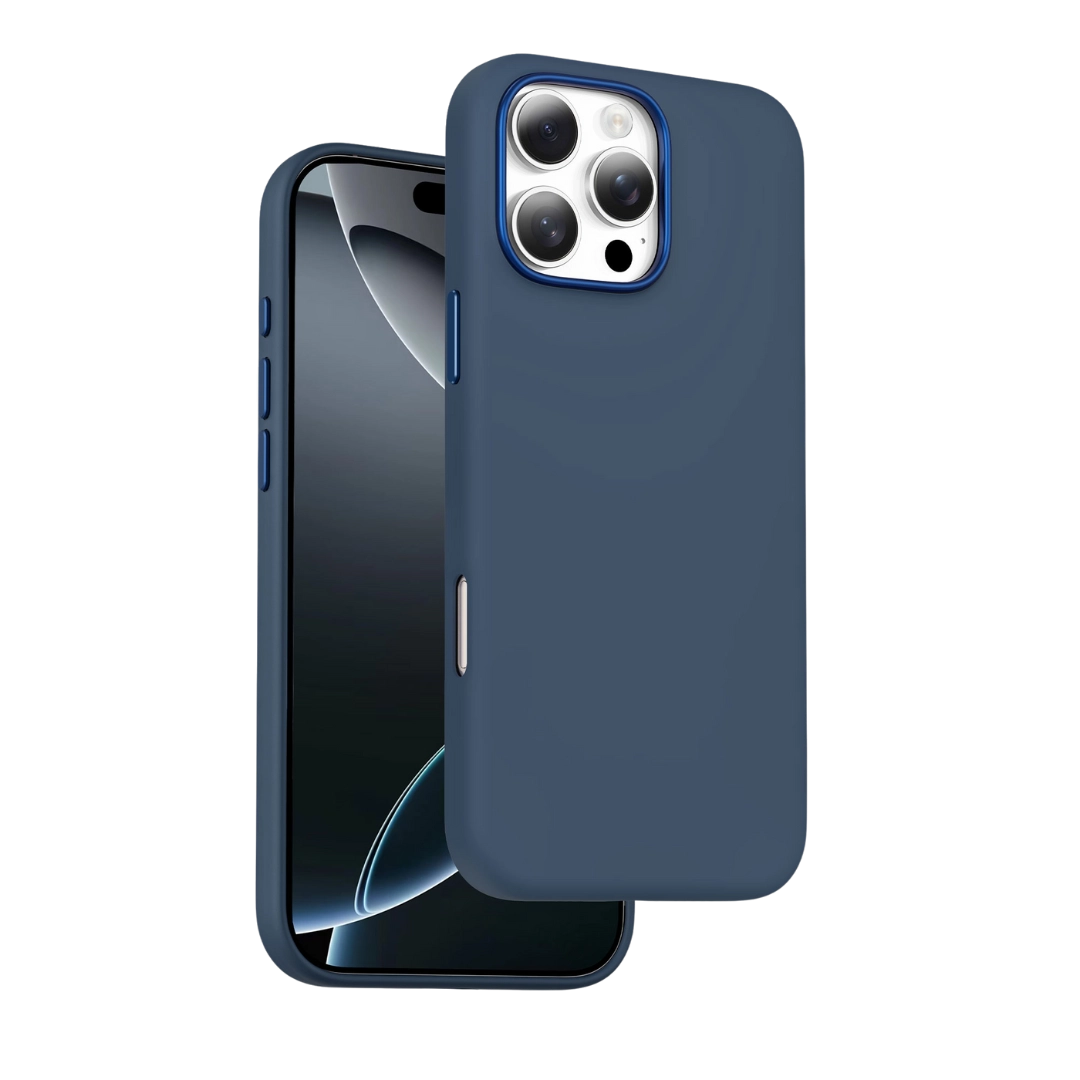 Чохол Keephone Rosana Liquid Silicone MagSafe Case for 16 Pro Max Blue (MC-0135ipBlue)