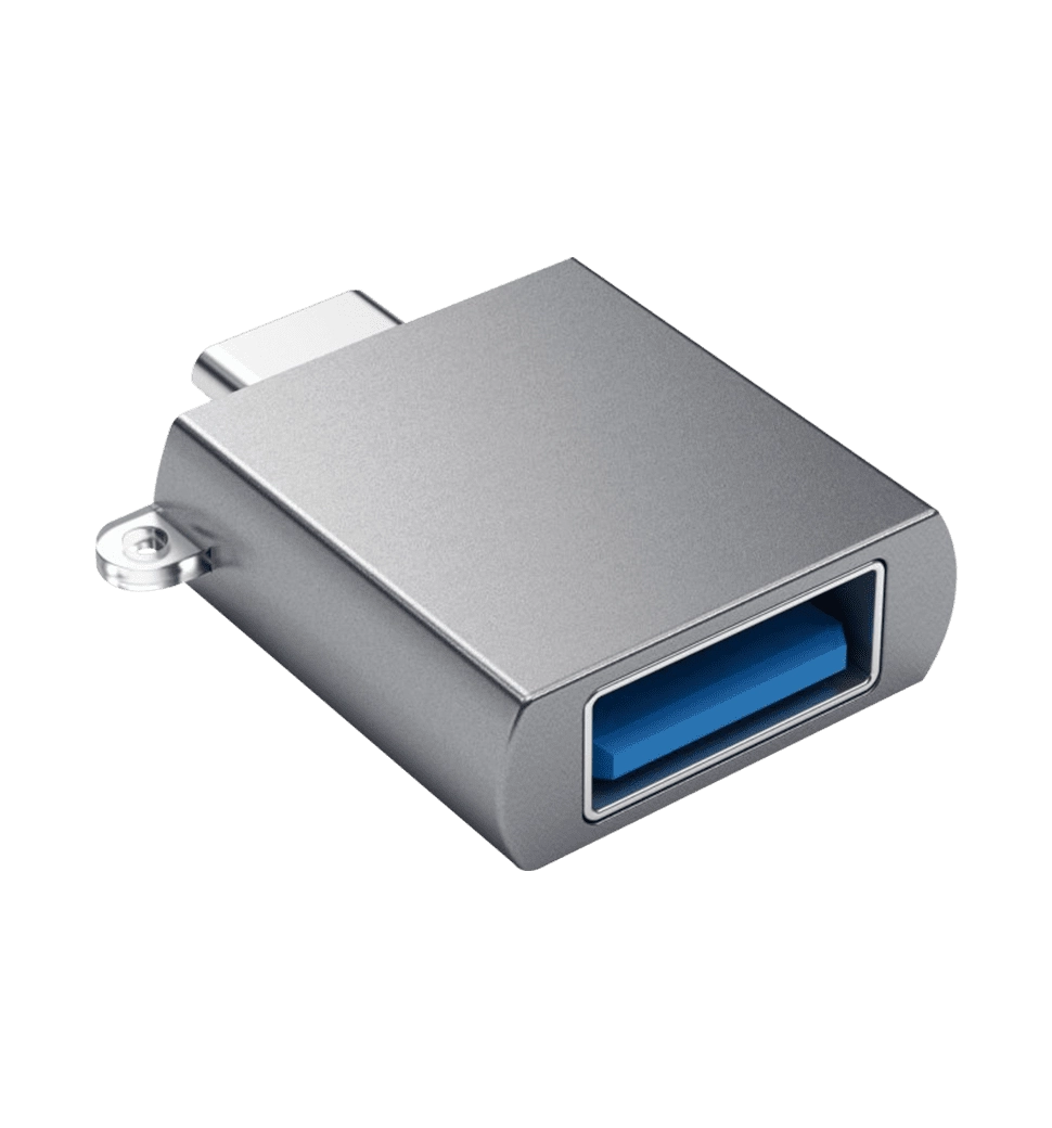 Перехідник Satechi Type-C USB Adapter Space Gray (ST-TCUAM)