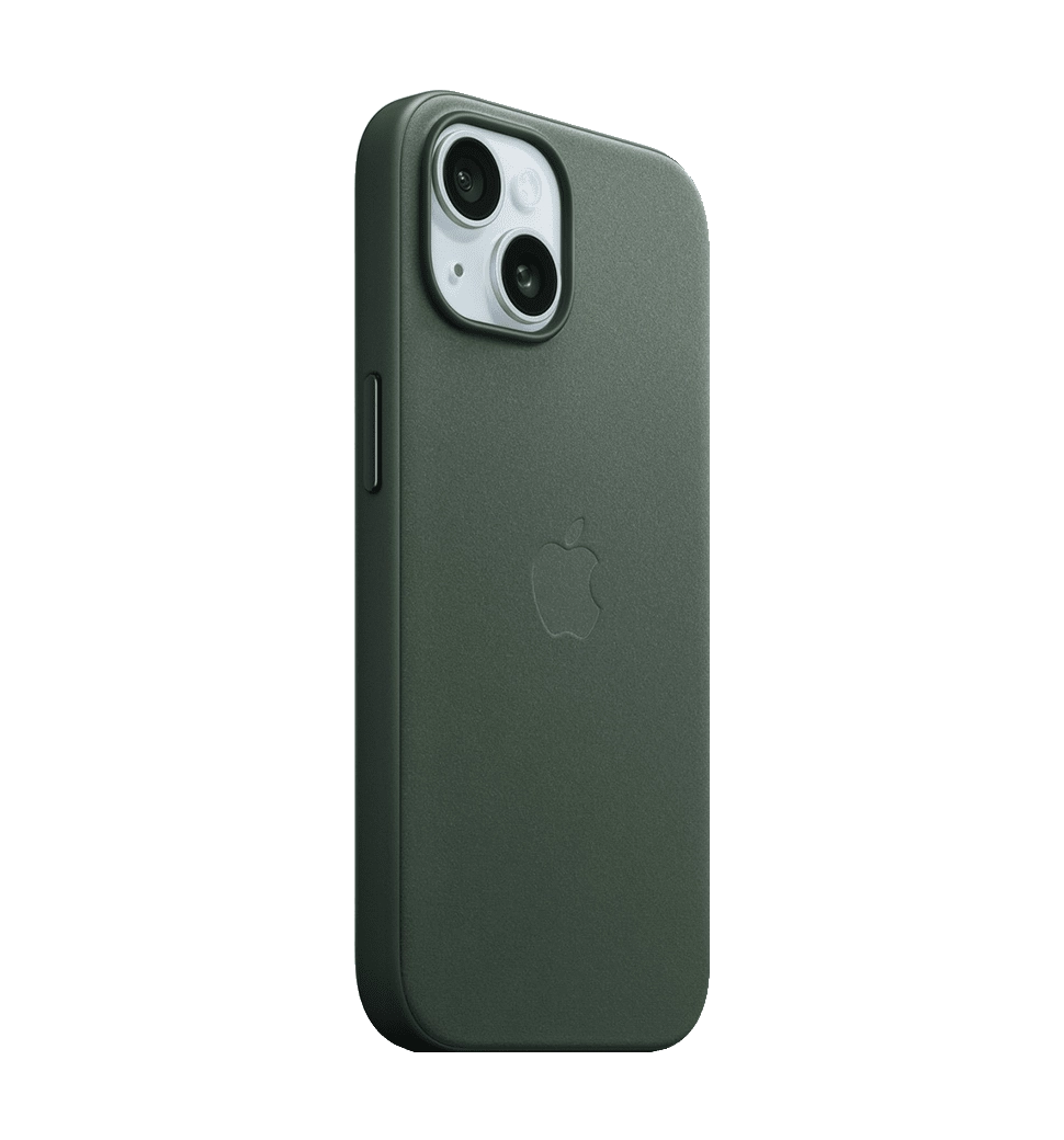 Чехол iPhone 15 FineWoven Case with MagSafe - Evergreen (MT3J3)