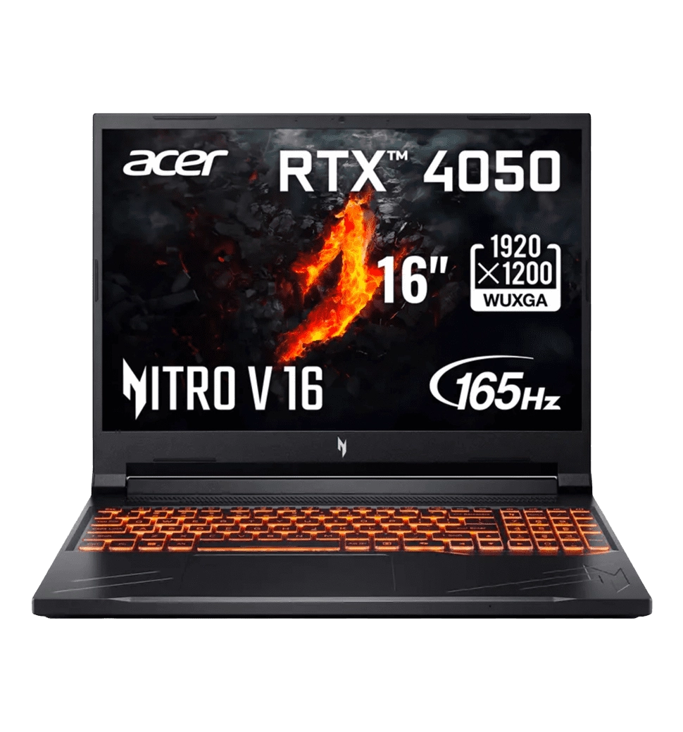 ᐉ Ноутбук 16" Acer Nitro V 16 ANV16-41/AMD R5-8645HS/16GB/512 SSD/NVD ...