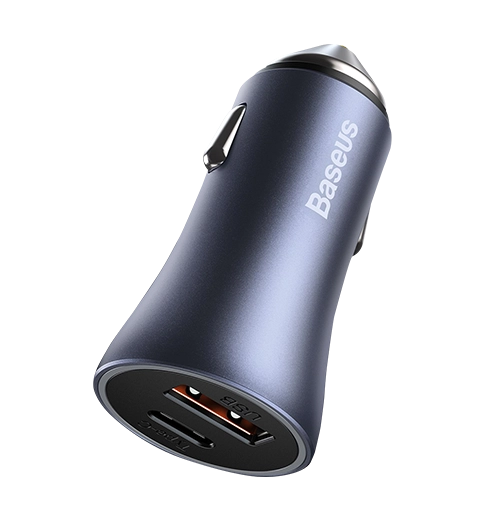 ОЗУ Baseus USB+USB-C Golden Contactor Pro 40W Dark Gray (CCJD-0G)