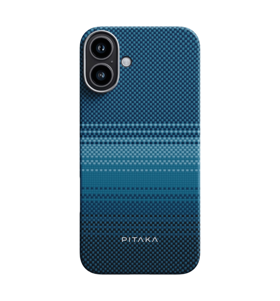 Чехол Pitaka Tactile Woven Moonrise for iPhone 16 (KI1601M)