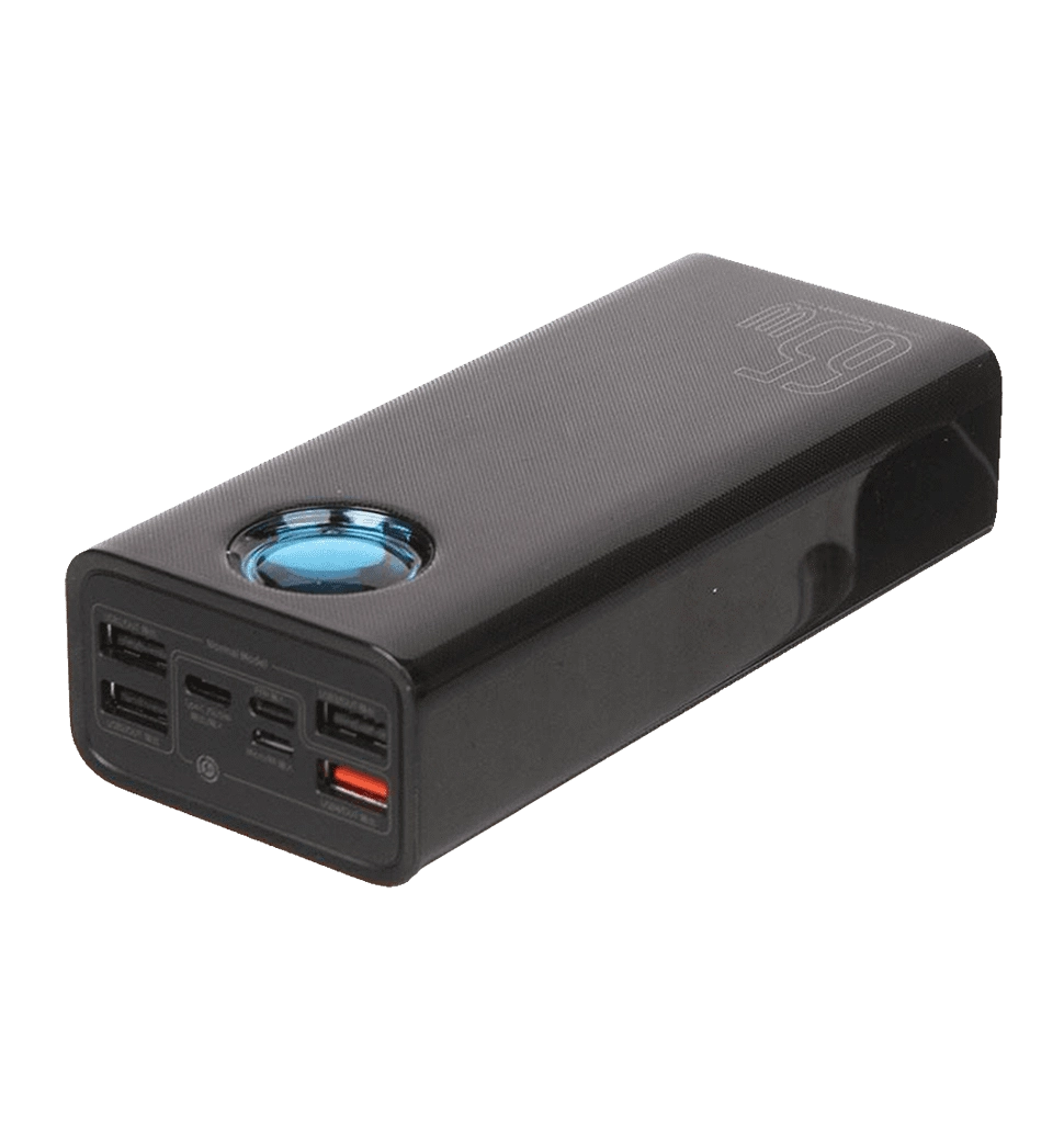 Доп батерея Baseus Amblight Digital Display Quick Charge 65W 30000mAh Black (PPLG-A01)