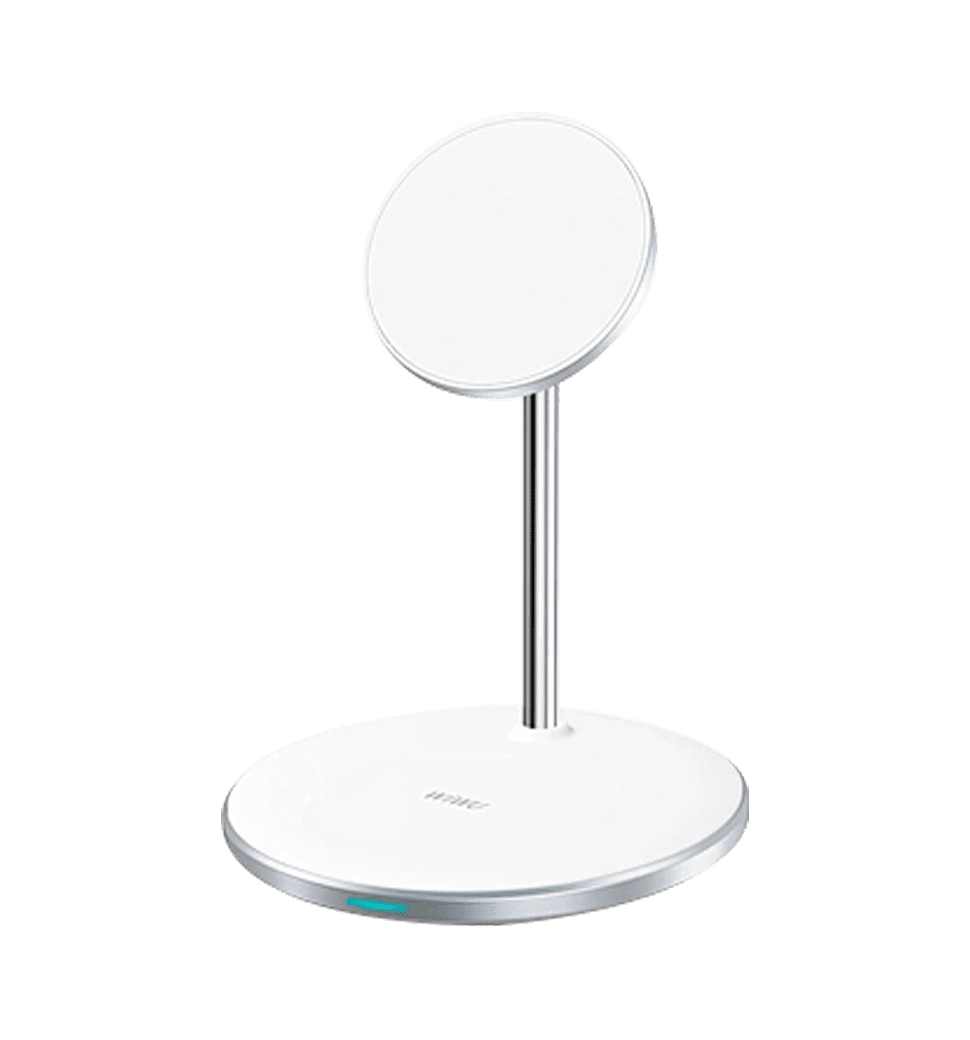 Беспроводная зарядка WIWU [Wi-W019] Wireless Charger Station 2in1 Series (White)