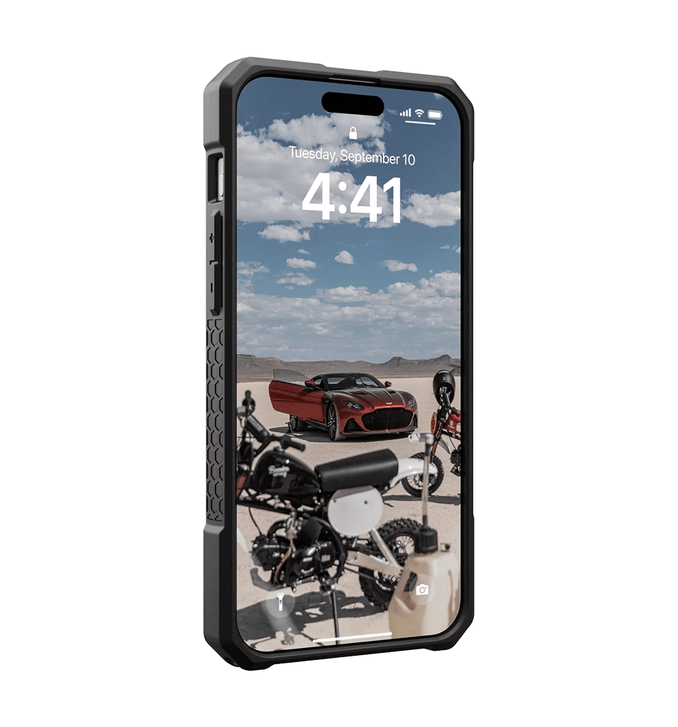 Чехол UAG iPhone 15 Pro Max Monarch Pro Magsafe, Carbon Fiber (114222114242)