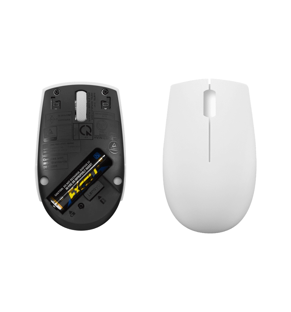 Миша Lenovo 300 Wireless Mouse Cloud Grey