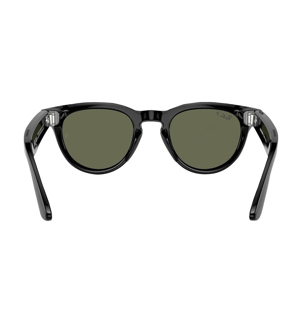 Смарт-окуляри Ray-Ban Meta Headliner Shiny Black/Green with blue-violet light (RW4009 601/9A 50-23)