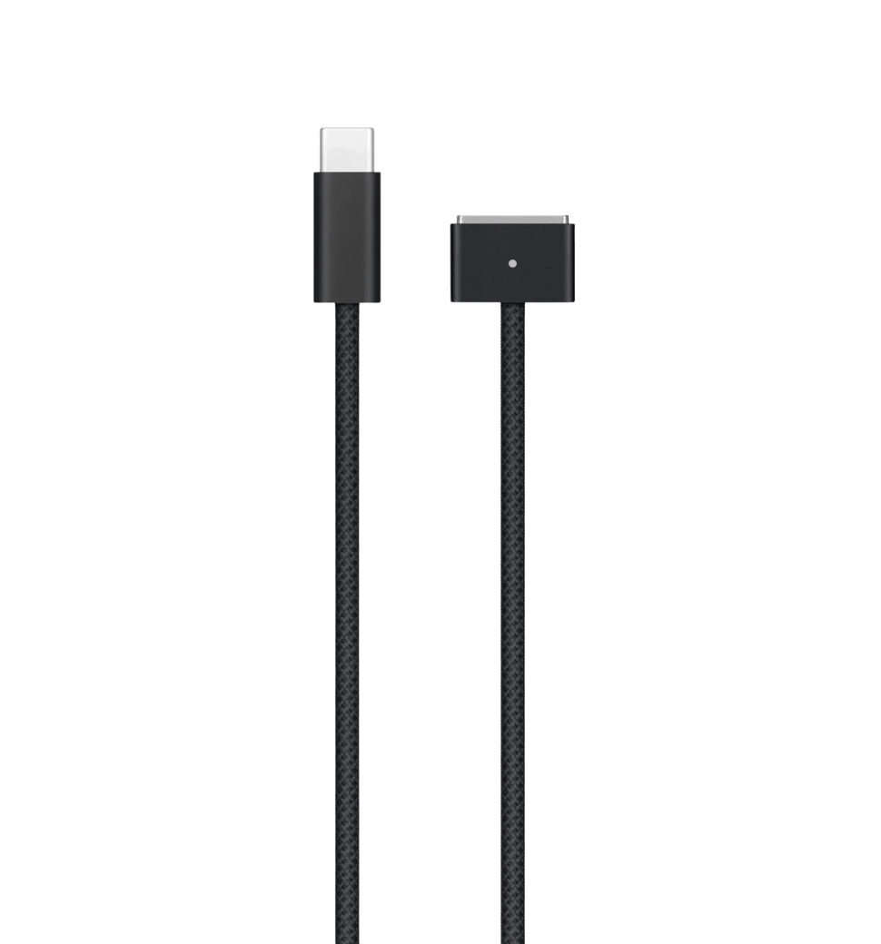 Кабель Apple USB-C to MagSafe 3 Cable 2m Space Black (MUVQ3)