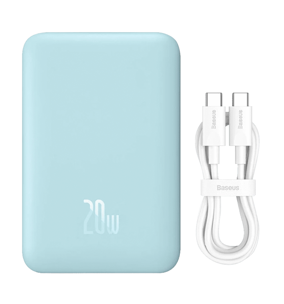Зовнійшній акумулятор Baseus Magnetic Mini 10000mAh 20W Blue (PPCX030003)