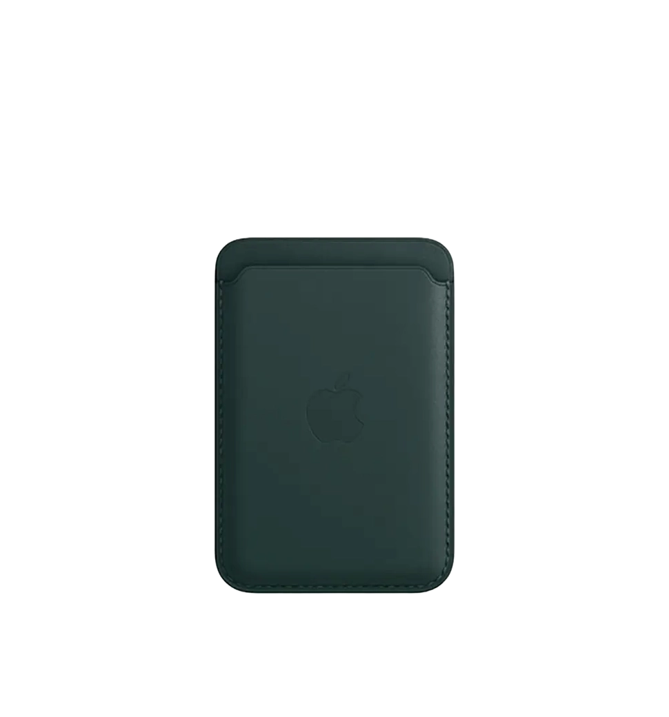 Чохол-гаманець iPhone Leather Wallet with MagSafe - Forest Green (MPPT3)