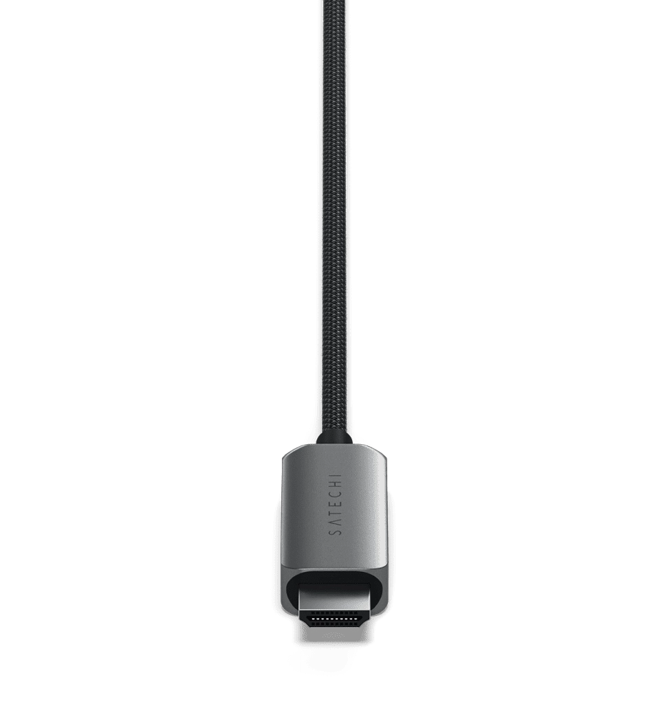 Кабель Satechi USB-C to HDMI 2.1 8K Space Gray (1.8 m) (ST-YH8KCM)
