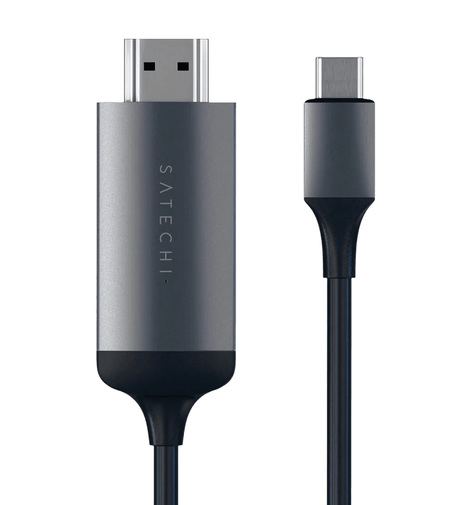 Satechi Type-C to 4K HDMI Cable Space Gray (ST-CHDMIM)