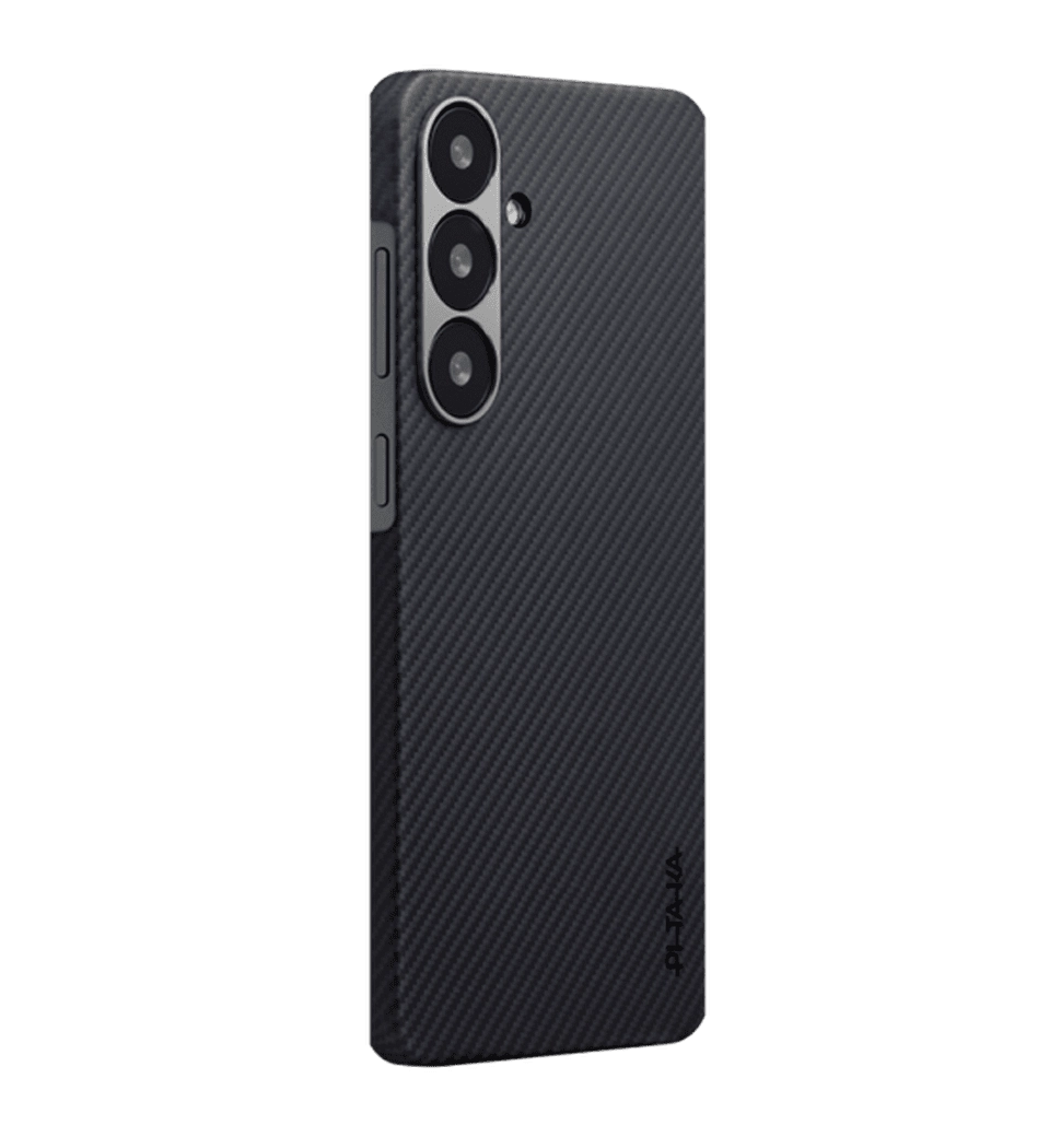 Чохол Pitaka Ultra-Slim Case Classic Twill 600D Black/Grey for Samsung Galaxy S25 (KS2501)
