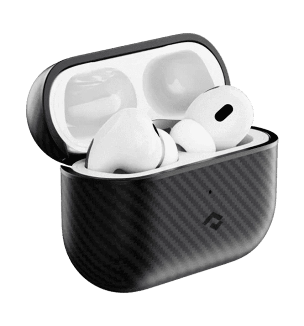 Чохол Pitaka MagEZ Case Twill Black/Grey for Airpods Pro 2nd Gen (APM7001)