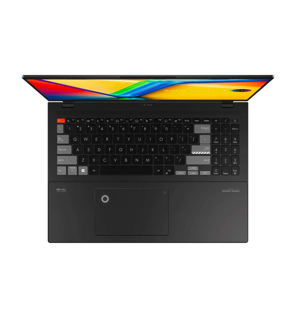 Ноутбук 16" ASUS Vivobook Pro 16X K6604JV-MX074/Intel i9-13980HX/32GB/1TB SSD/RTX4060-8/DOS/Black