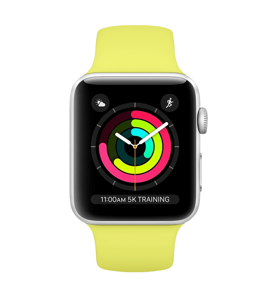 Спортивний ремінець для Apple Watch 42/44 мм Lemonade