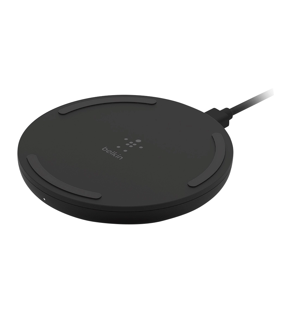 Беспроводное ЗУ Belkin Pad Wireless Charging Qi, 10W, black (WIA001VFBK)