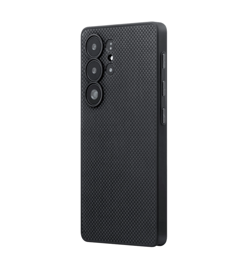 Чохол Pitaka PinButton Case Plain 600D Black/Grey for Samsung Galaxy S25 Ultra (PBS2501U)