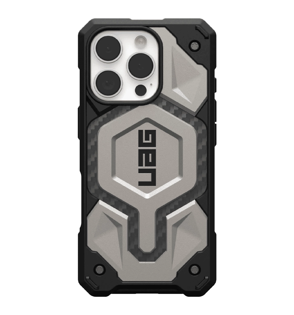 Чехол UAG для iPhone 16 Pro Max, Monarch Pro Magsafe, Titanium (114457113636)